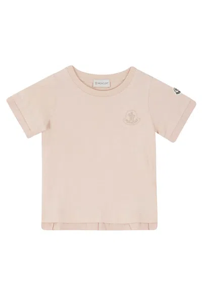 Moncler Kids' Tshirt In Rosa