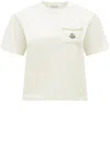MONCLER TSHIRT WITH PATCH POCKET