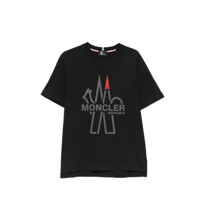 Moncler T-shirts And Vests In Black