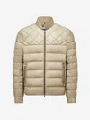Moncler Tuile Quilted Jacket In Green