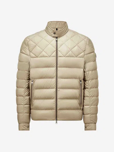 Moncler Tuile Quilted Jacket In Green