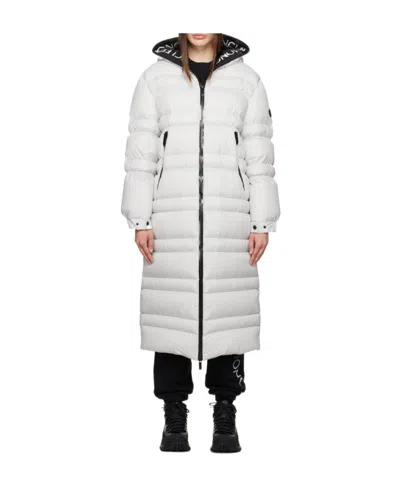 Moncler Tumen Down Coat In Gray