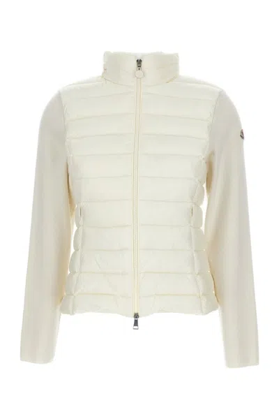 MONCLER MONCLER TURTLENECK CARDIGAN JACKET WITH ZIP CLOSURE