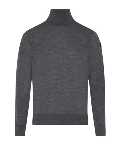 Moncler Turtleneck Sweater In Black