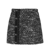 Moncler Womens Button Skirt In Black