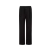 Moncler Cotton-blend Joggers In Black