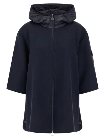 MONCLER MONCLER TWO-MATERIAL HOOD
