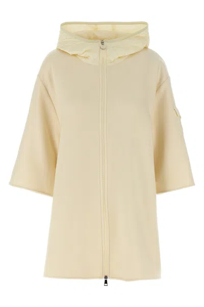 MONCLER TWO-MATERIAL HOOD