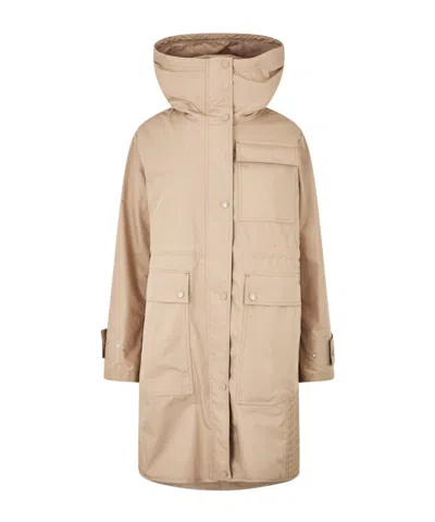 Moncler Two Piece Down Jacket In Neutral