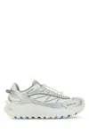 Moncler Two-tone Fabric And Leather Trailgrip Sneakers In White
