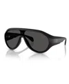 Moncler Unisex Bombolle Sunglasses, Me8009u In Matte Black