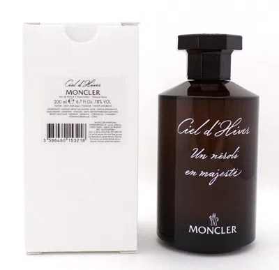 Moncler Unisex Ciel D'hiver Edp Spray 6.7 oz (tester) Fragrances 3386460153218 In Brown