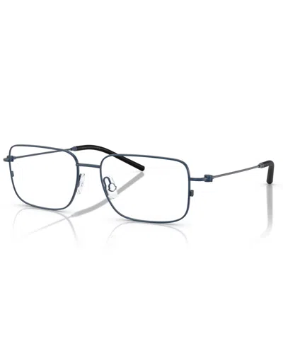 Moncler Unisex Eyeglasses, Me1004 In Matte Blue