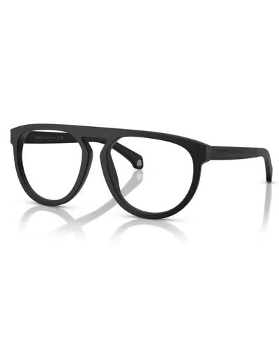 Moncler Unisex Eyeglasses, Me2007 In Black