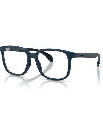 Moncler Unisex Eyeglasses, Me3003 In Matte Blue