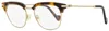 Moncler Unisex Eyeglasses Ml5021 053 Blonde Havana 49mm In Multi