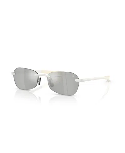 Moncler Unisex Geometric Sunglasses, Orris Me4017 In Gray
