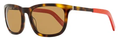 Moncler Unisex Kolligian Sunglasses Ml0290 52e Havana/red 57mm In Multi