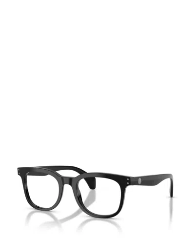 Moncler Unisex Panthos Eyeglasses, Me2023 In Shiny Black