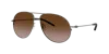 Moncler Unisex Sunglasses Me4002 Flyze In Light Brown Gradient Dark Brow