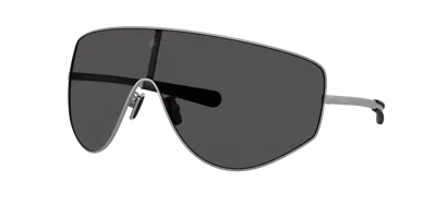 Moncler Unisex Sunglass Me4011t Tanium In Solid Dark Grey