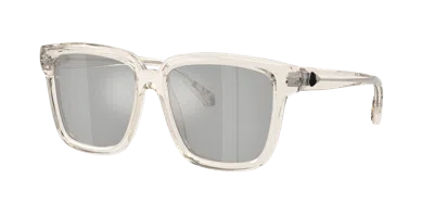 Moncler Unisex Sunglass Me6026 Clasico In Transparent