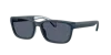 Moncler Unisex Sunglasses Me8002 Slicka In Polar Dark Blue