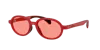 Moncler Unisex Sunglass Me8006 Caprice In Pink