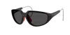 Moncler Unisex Laszer Sunglasses, Me8008 In Dark Grey Solid