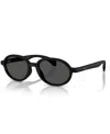 Moncler Unisex Sunglasses Me8006 Caprice In Matte Black