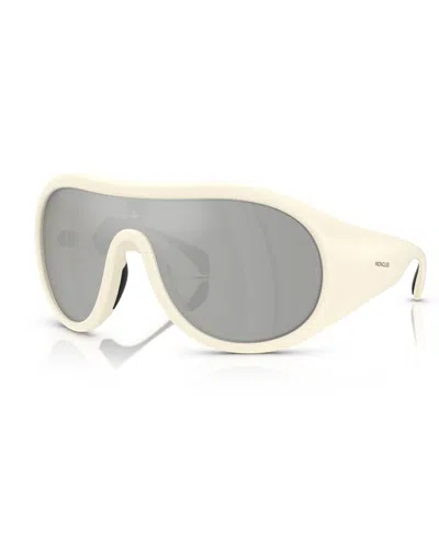 Moncler Unisex Sunglasses, Cloche Me8004 In Matte Butter