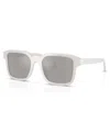 Moncler Unisex Sunglasses Me6006 Quaderna In Gray Ice