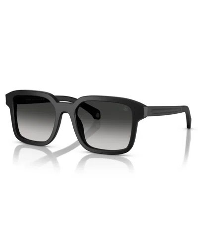 Moncler Unisex Sunglasses, Quaderna Me6006 In Matte Black