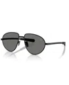Moncler Womens Black Me4009 Vizla Aviator-frame Metal Sunglasses In Black