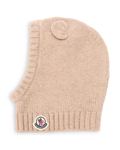 Moncler Unisex Wool & Cashmere Balaclava - Big Kid In Neutral
