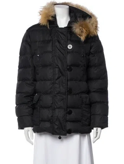 Pre-owned Moncler Utility Jacket In Black
