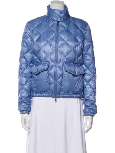 Pre-owned Moncler Utility Jacket In Blue