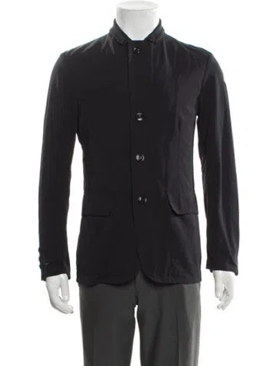 Pre-owned Moncler Utility Jacket In Blue