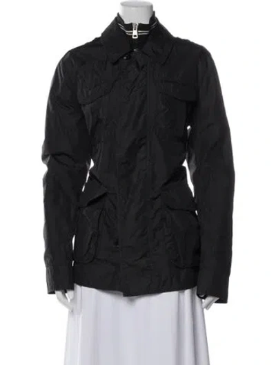 Pre-owned Moncler Utility Jacket In Blue