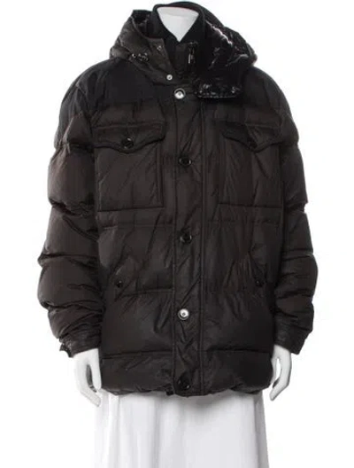 Pre-owned Moncler Utility Jacket In Gray