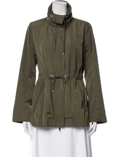 Pre-owned Moncler Utility Jacket In Green