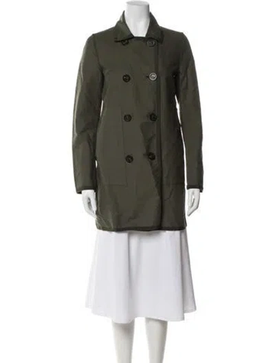 Pre-owned Moncler Utility Jacket In Green