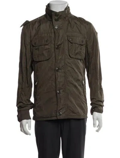 Pre-owned Moncler Utility Jacket In Green