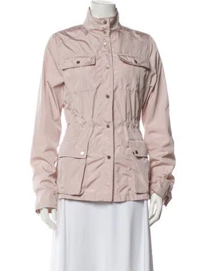 Pre-owned Moncler Utility Jacket In Pink