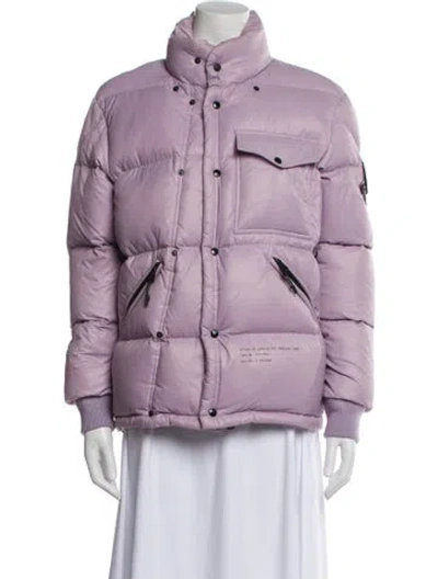 Pre-owned Moncler Utility Jacket In Purple