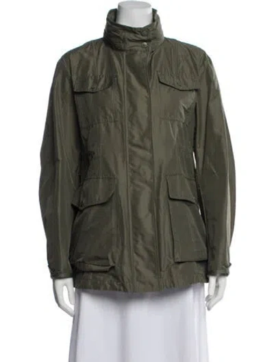 Pre-owned Moncler Utility Jacket W/ Tags In Green