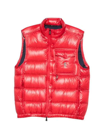 Moncler Uychi Gilet In Red