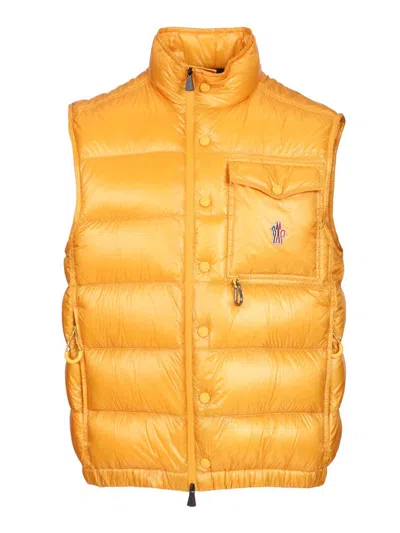 Moncler Uychi Packable Down Vest Jackets Yellow