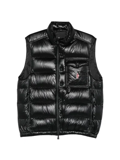Moncler Uychi Quilted Gilet In Black
