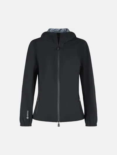 Moncler 'valles' Black 'gore-tex' Windbreaker
